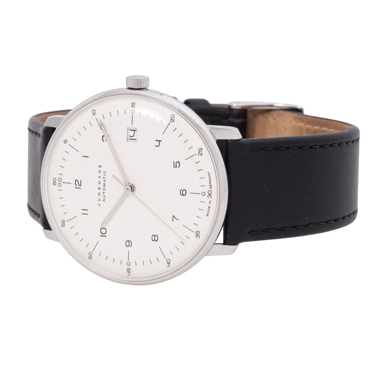 Junghans max bill 027/4700.02 38mm Stainless steel White 5