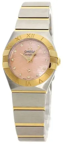 Omega Constellation 24mm Stainless steel Rose