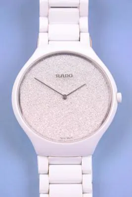 Rado True Thinline 01.420.0007.3.009 39mm Ceramic White