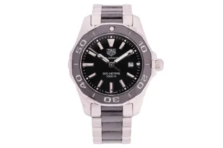 TAG Heuer Aquaracer WAY141A Ceramic and Stainless steel Black