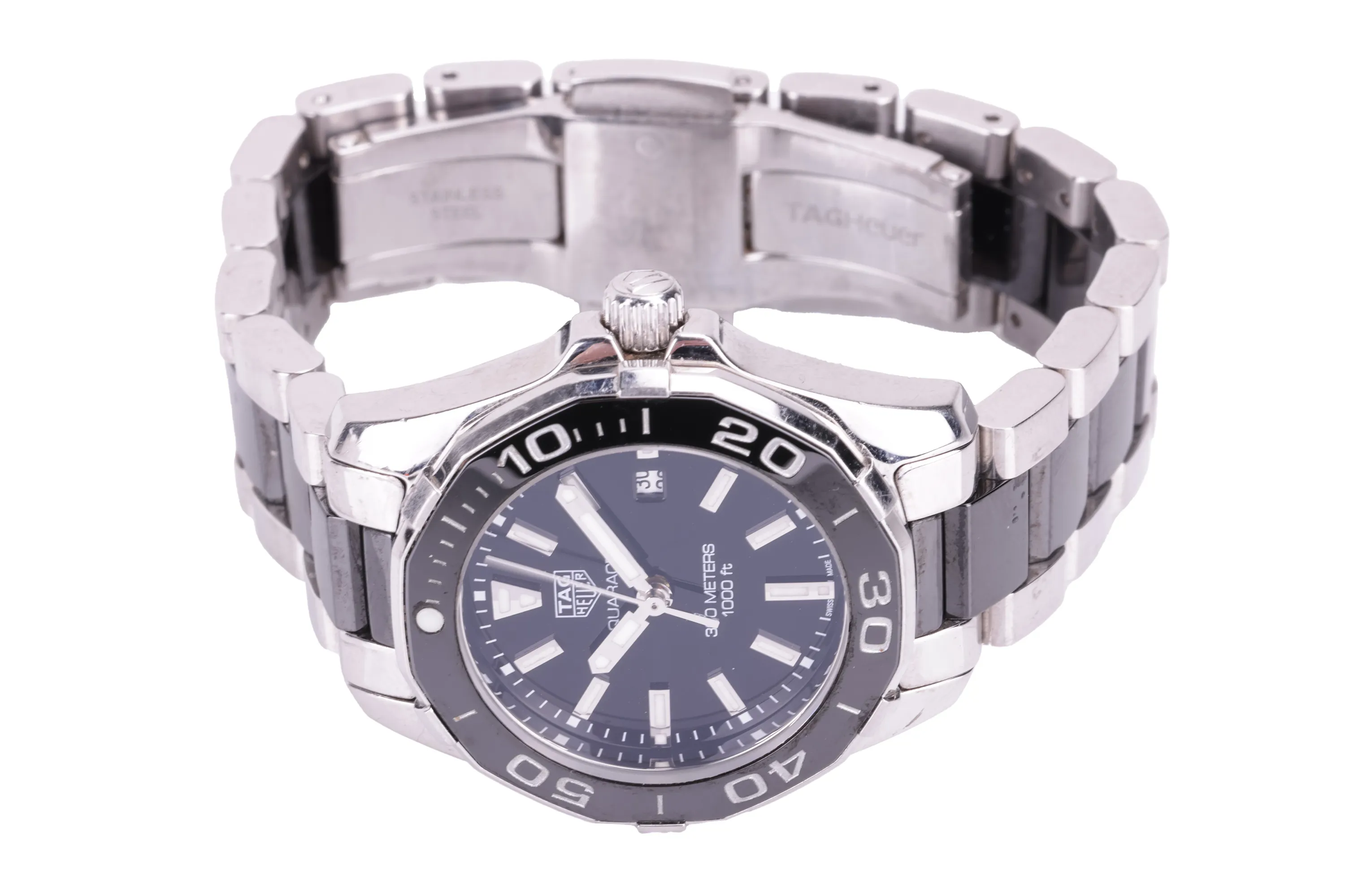 TAG Heuer Aquaracer WAY141A 29mm Ceramic and Stainless steel Black 1