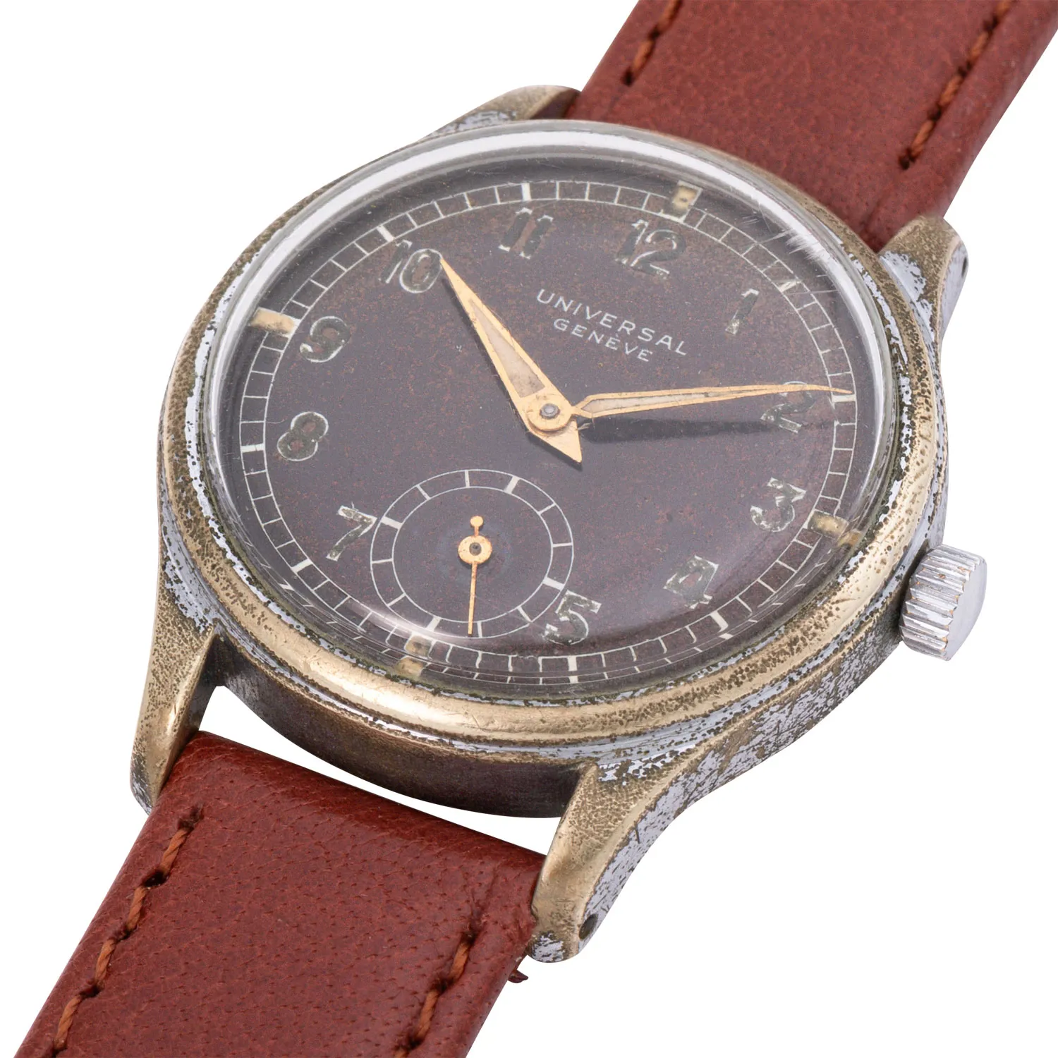 Universal Genève Universal Geneve 32mm Metal Brown 4