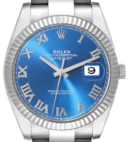 Rolex Datejust 41 126334 41mm Stainless steel Blue