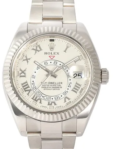 Rolex Sky-Dweller 326939 42mm White gold White