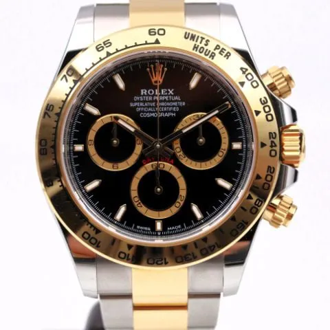 Rolex Daytona 126503 40mm Yellow gold and Stainless steel Black