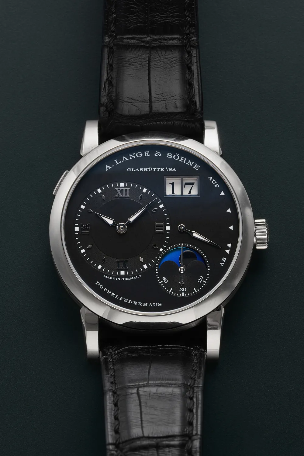 A. Lange & Söhne Lange 1 192.029 38.5mm White gold Black