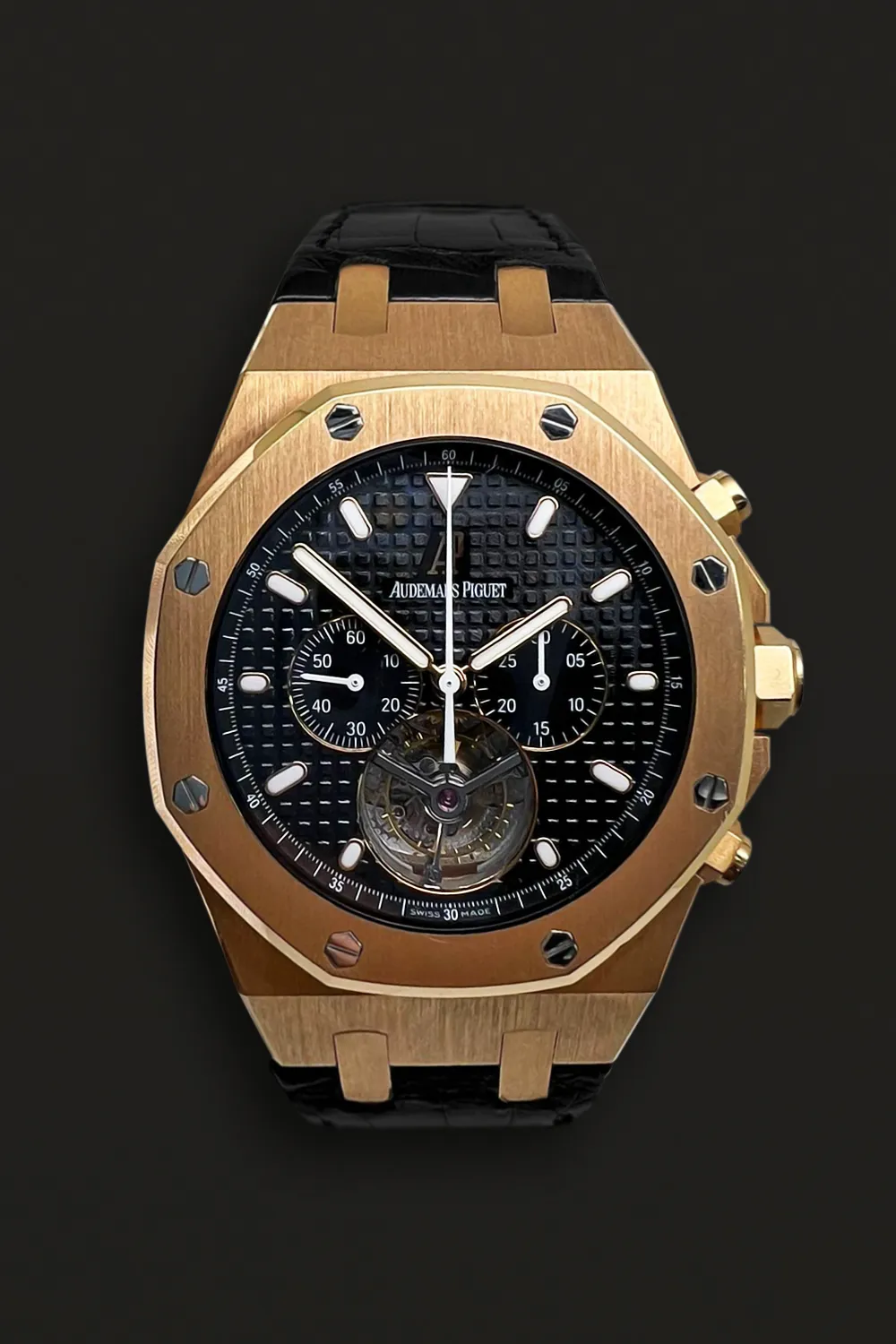 Audemars Piguet Royal Oak 25977OR.OO.D002CR.01 44mm Rose gold Black