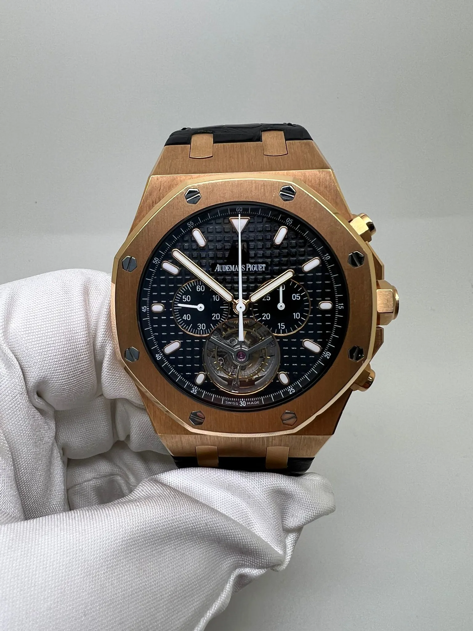 Audemars Piguet Royal Oak 25977OR.OO.D002CR.01 44mm Rose gold Black 7