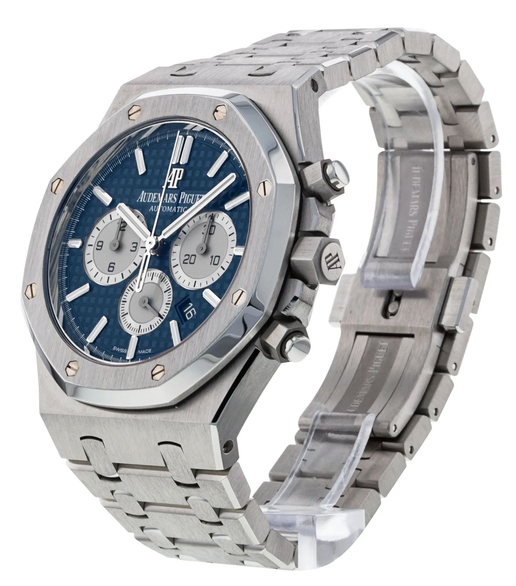 Audemars Piguet Royal Oak Chronograph 26331ST.OO.1220ST.01 41mm Stainless steel Blue 2