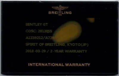 Breitling Bentley GT A1336212/A726 45mm Stainless steel White 7