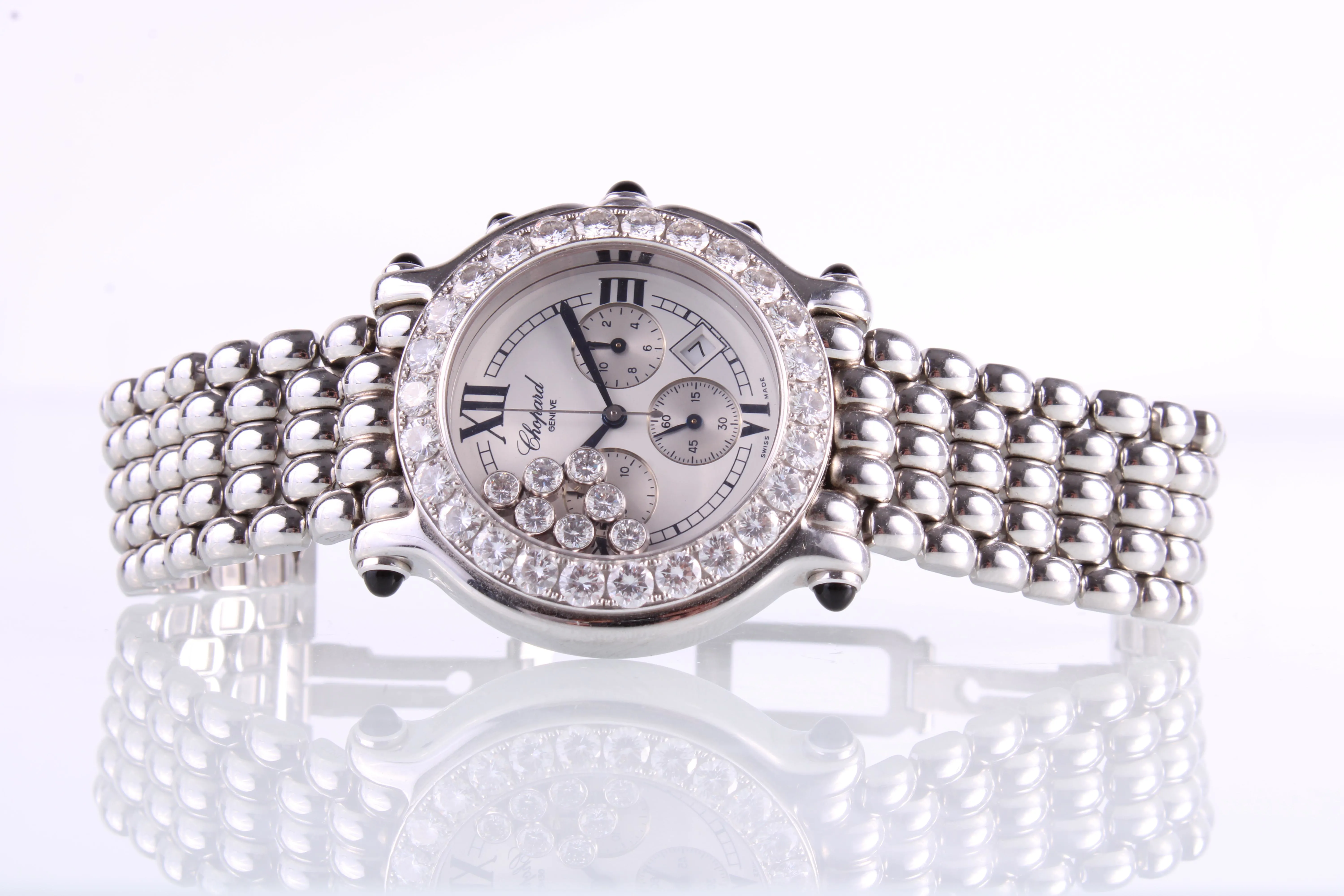 Chopard Happy Diamond 28/8314-36 38mm Stainless steel and Diamond White 1