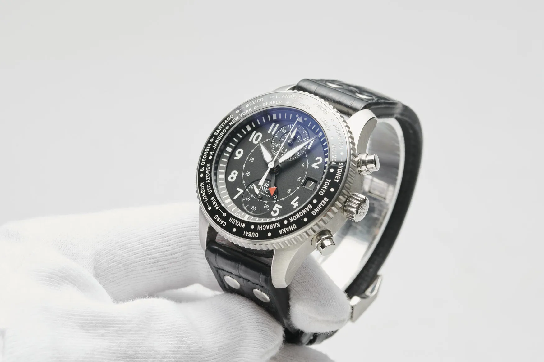 IWC Pilot IW395001 46mm Stainless steel and ceramic Black 4