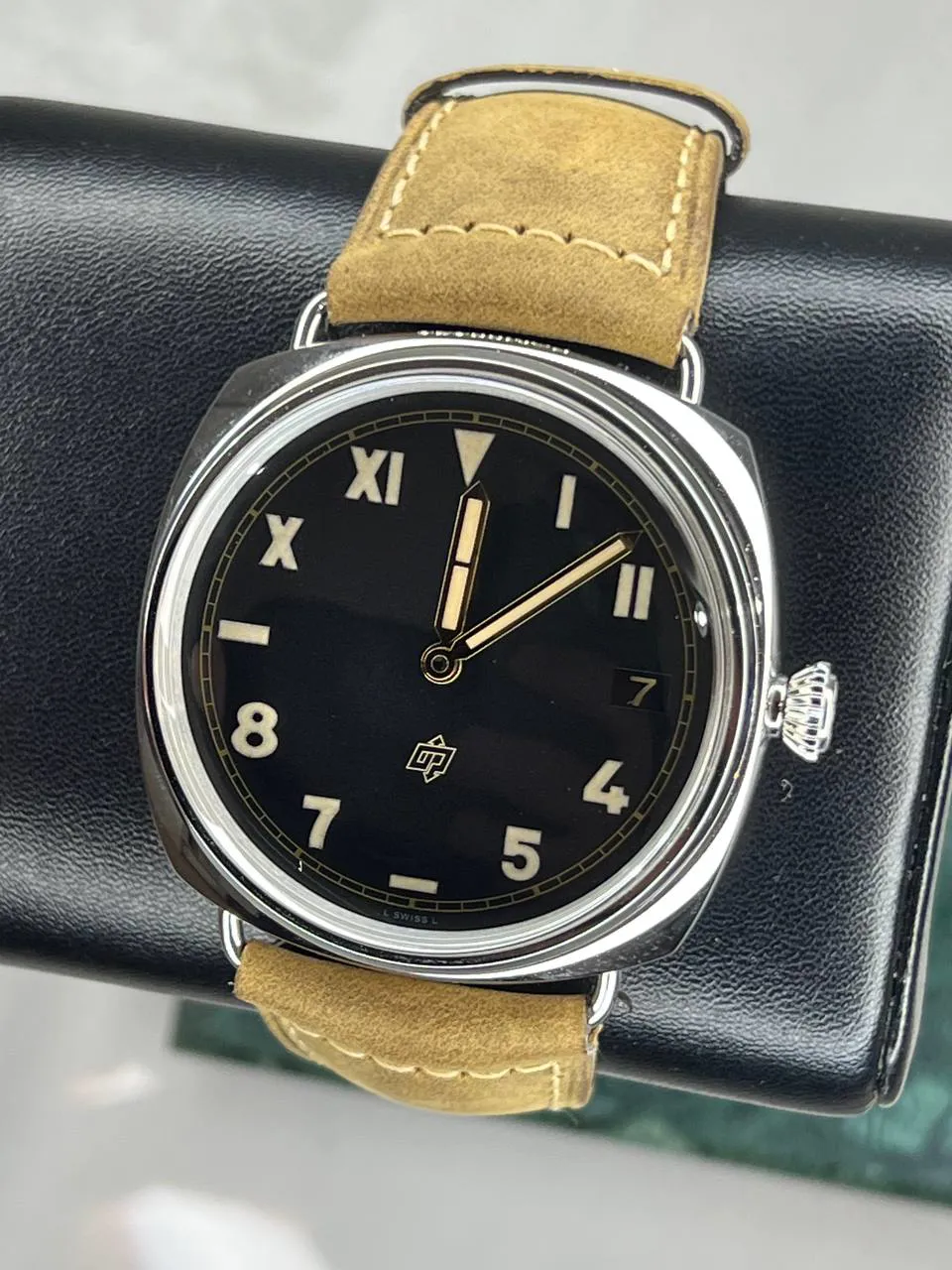 Panerai Radiomir PAM00424 & OP6837 47mm Stainless steel Black 4