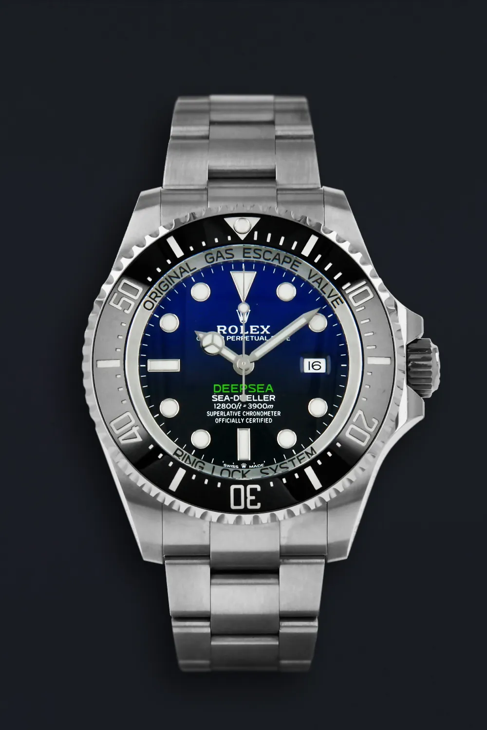 Rolex Sea-Dweller Deepsea 126660 44mm Stainless steel Blue