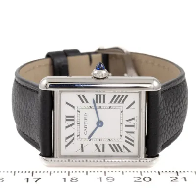 Cartier Tank WSTA0041 25mm Stainless steel Silver 6