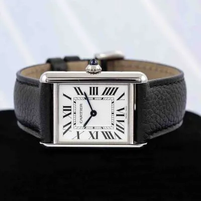 Cartier Tank WSTA0041 25mm Stainless steel Silver 8