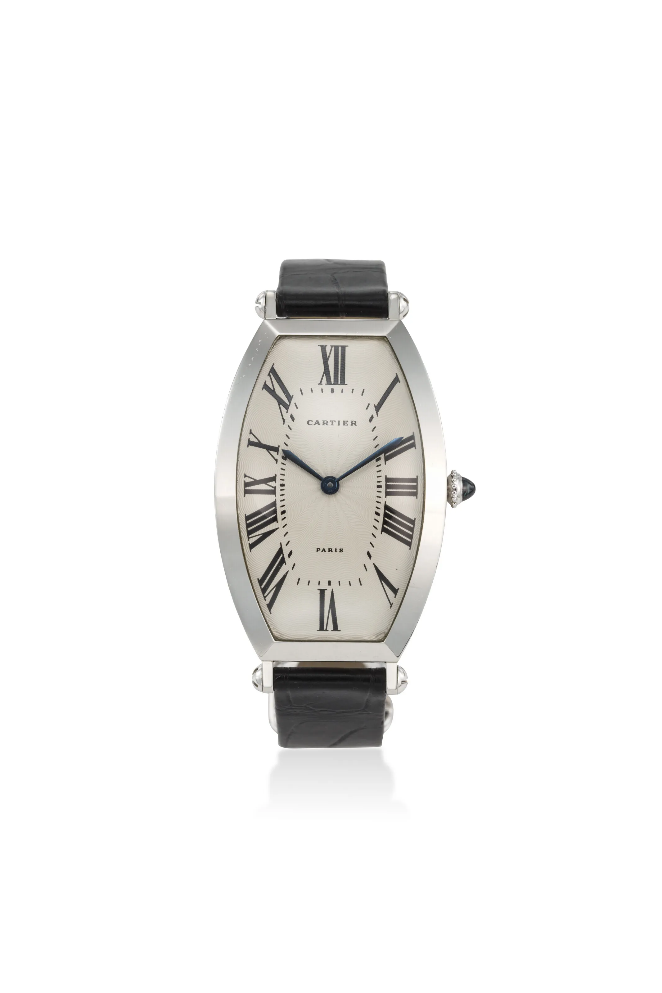 Cartier Tonneau 26mm Platinum White