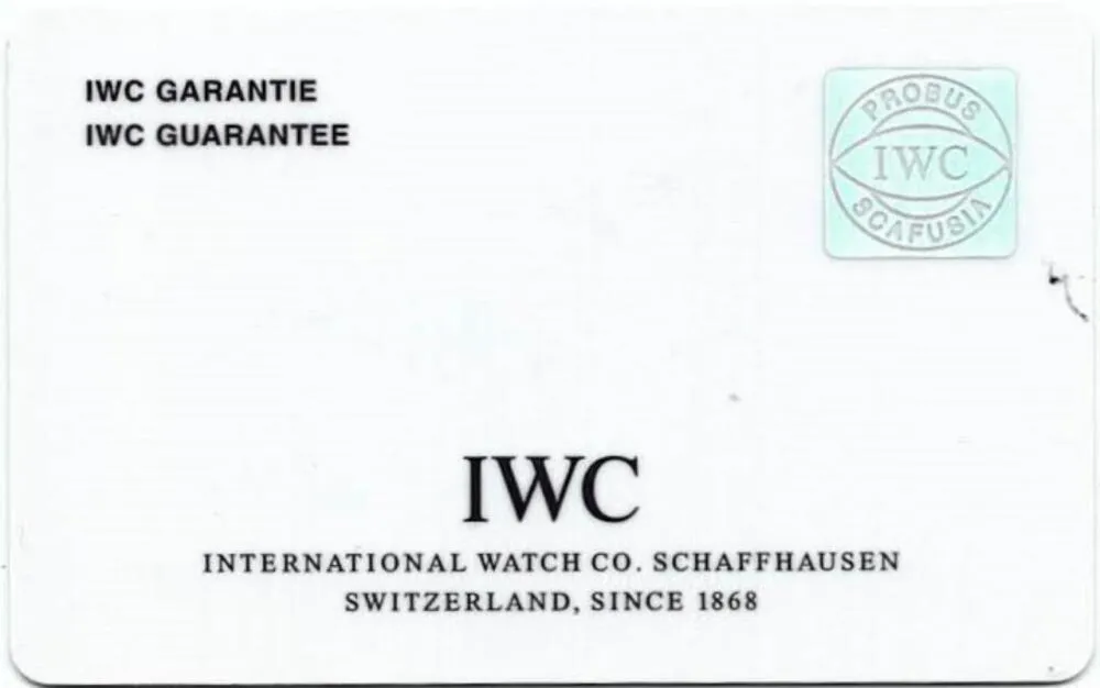 IWC Portugieser IW545404 44mm Stainless steel Black 8