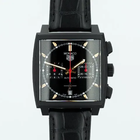 TAG Heuer Monaco CBL2180.FC6497 39mm Stainless steel Black