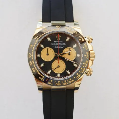 Rolex Daytona 116518 40mm Yellow gold Black