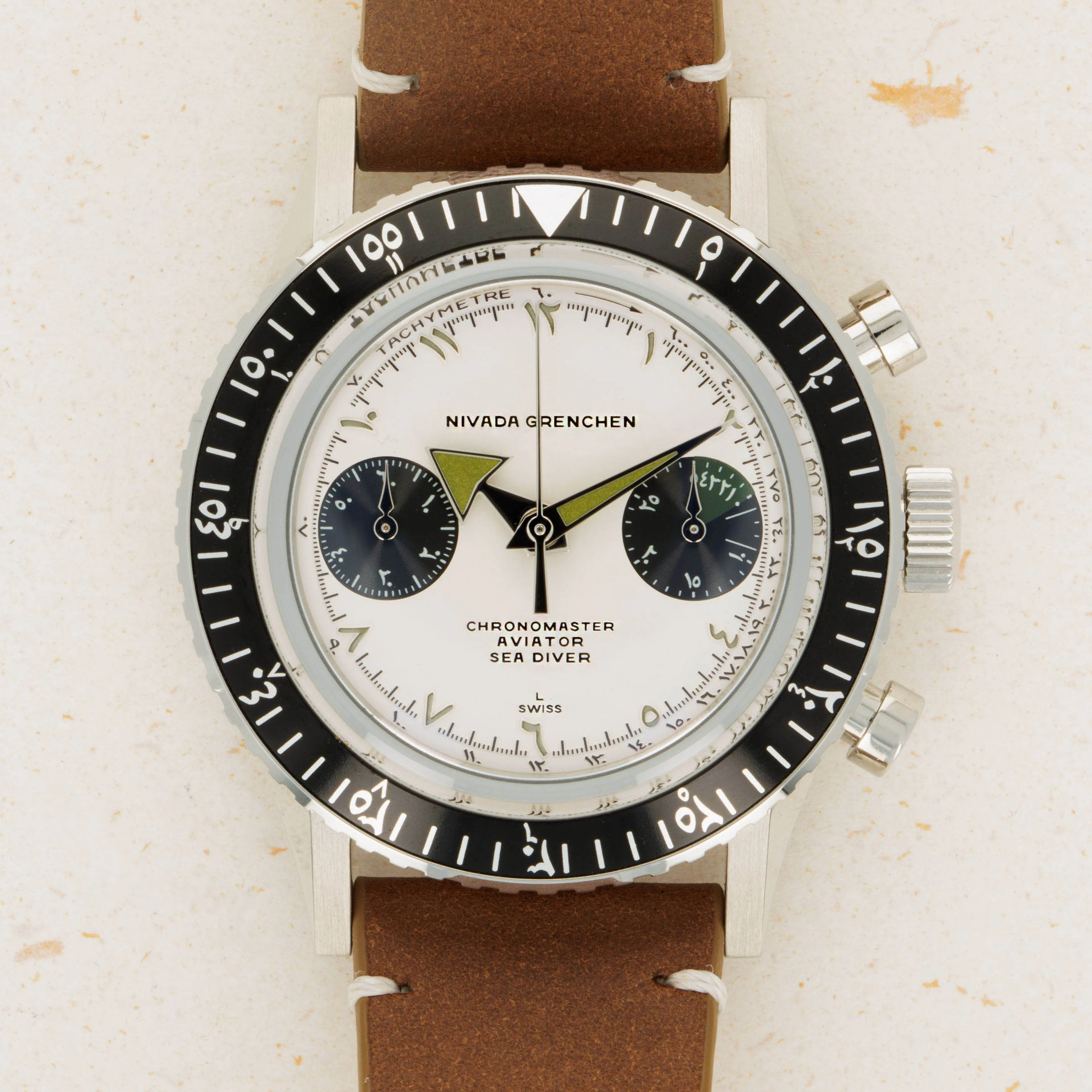 Nivada Chronomaster Aviator Sea Diver