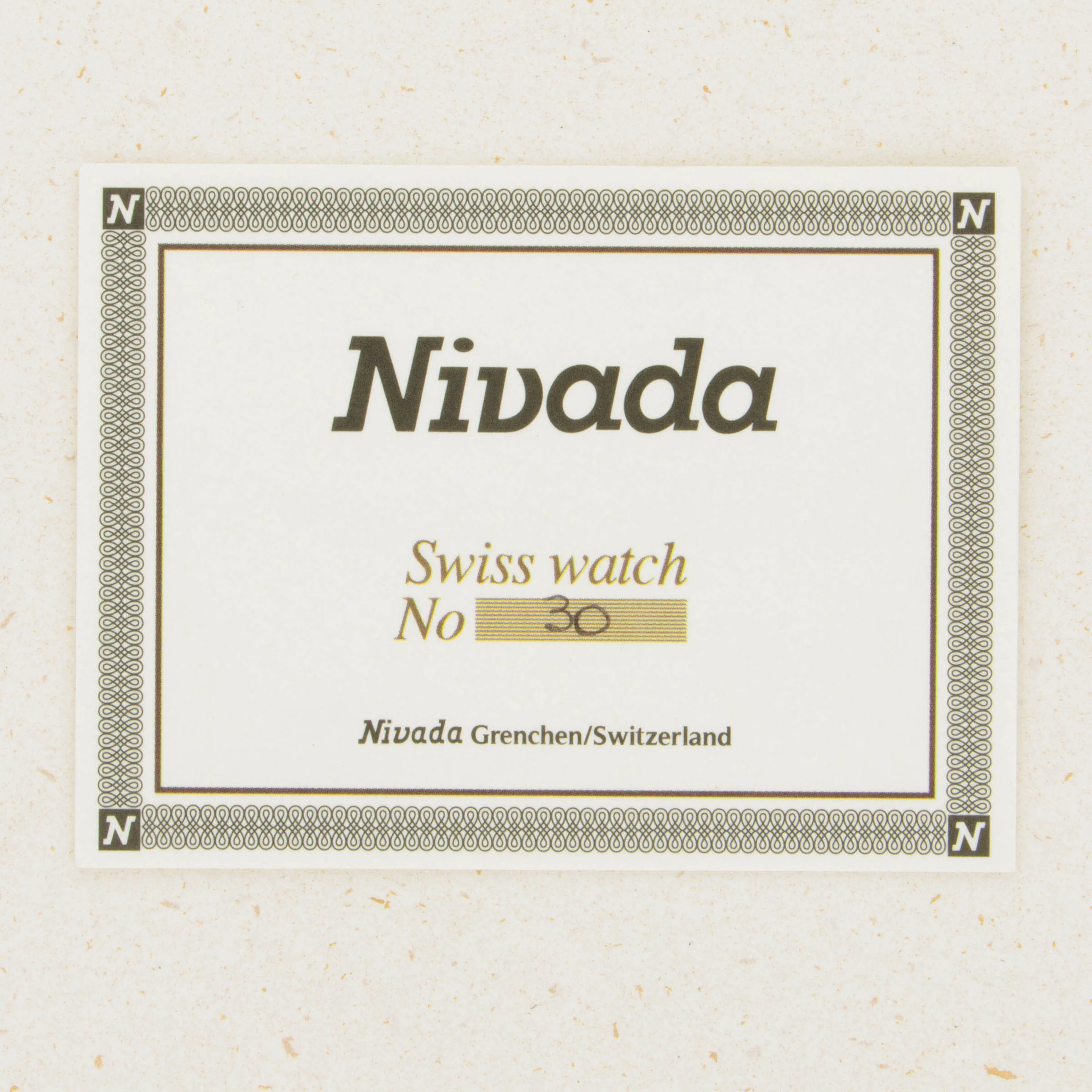 Nivada Chronomaster Aviator Sea Diver 38mm Stainless steel White 15