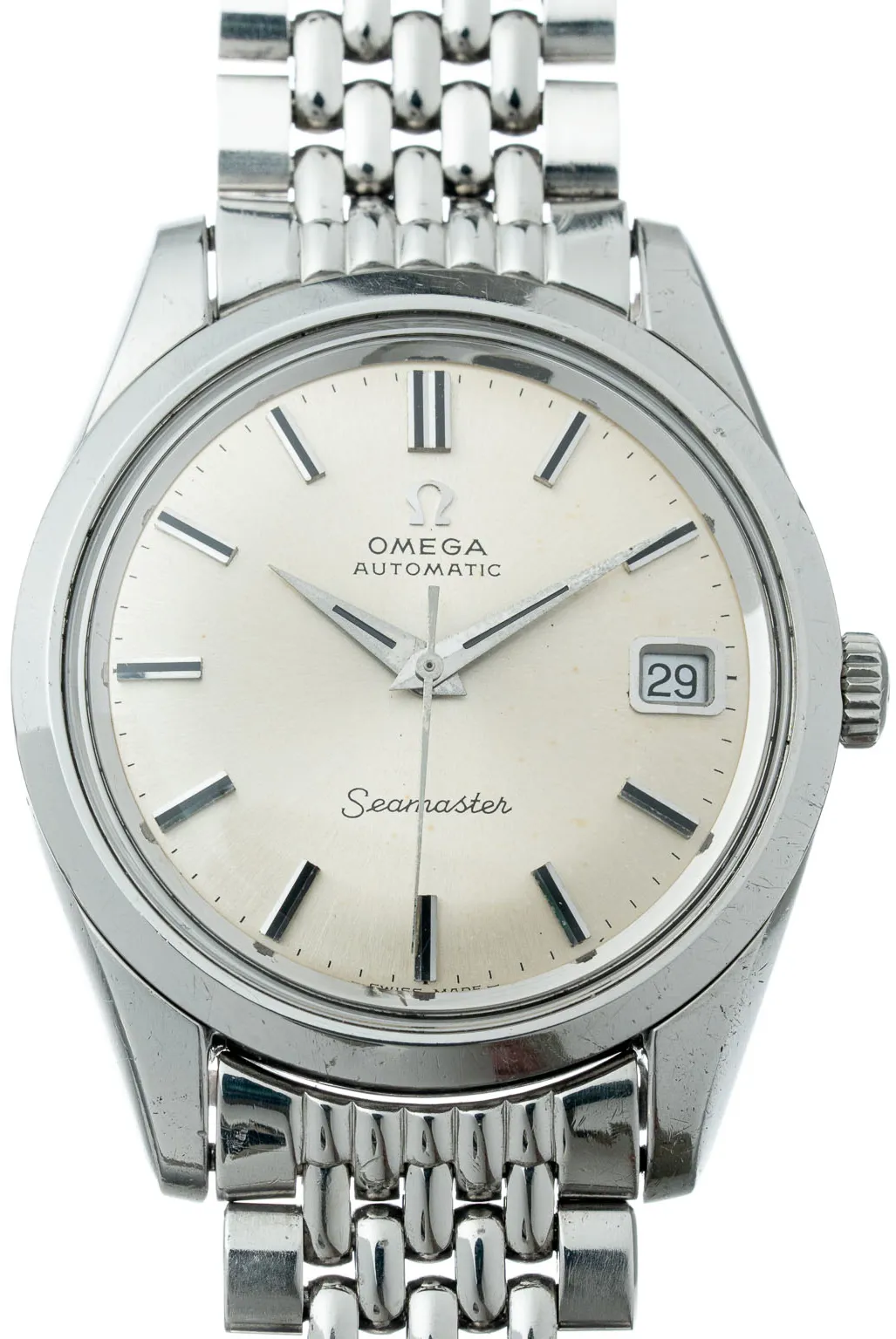 Omega Seamaster 166.010 35mm Stainless steel White