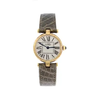 Cartier Must de Cartier Gilt-metal White