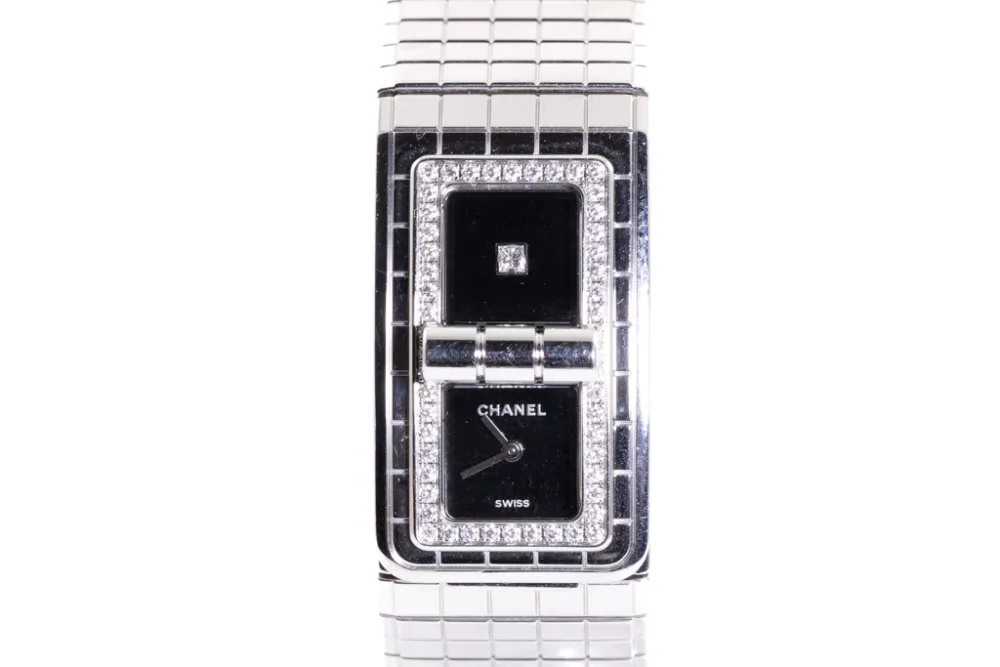 Chanel Boy-Friend H5145 38mm Stainless steel Black