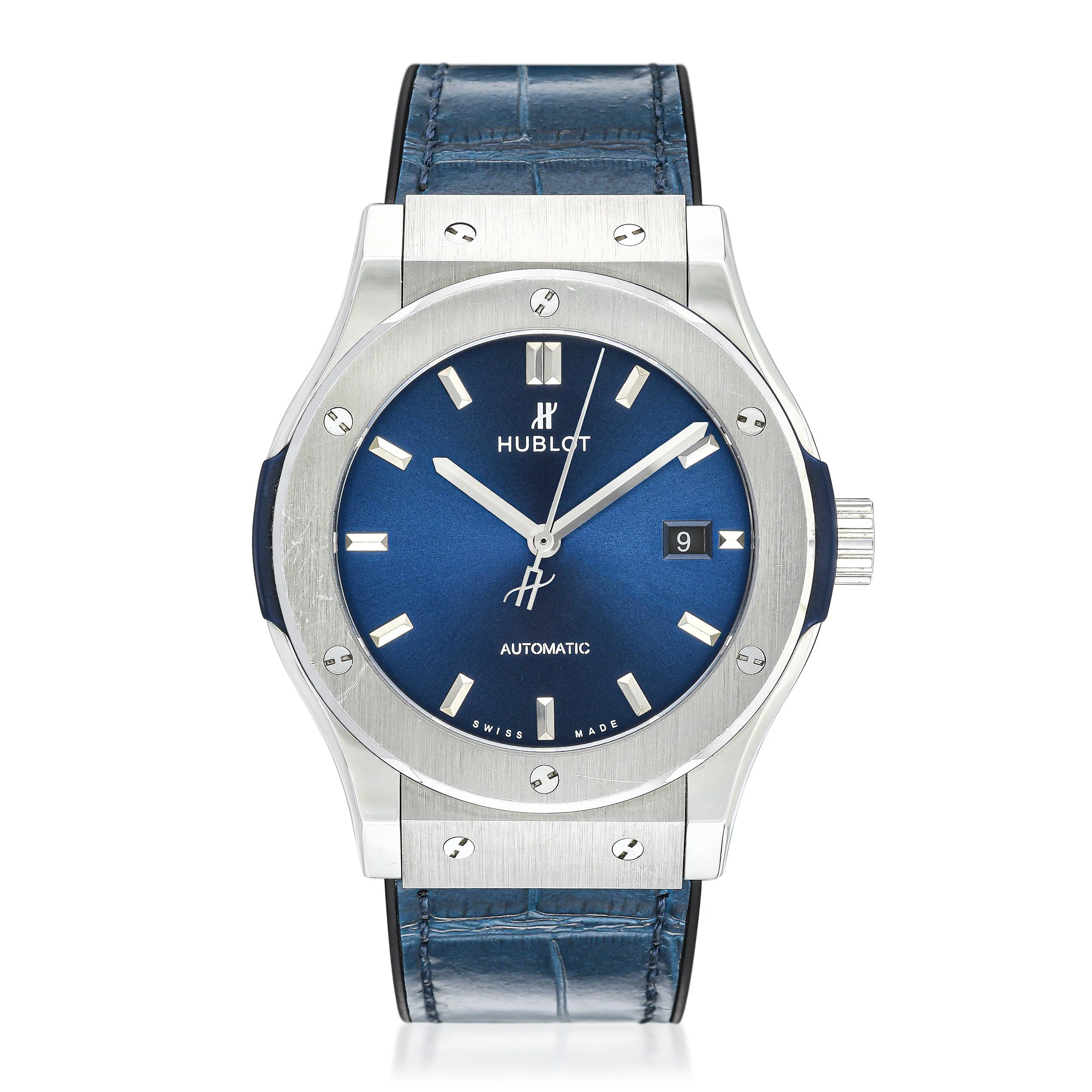 Hublot Classic Fusion 542.NX.7170.LR 42mm Stainless steel Blue