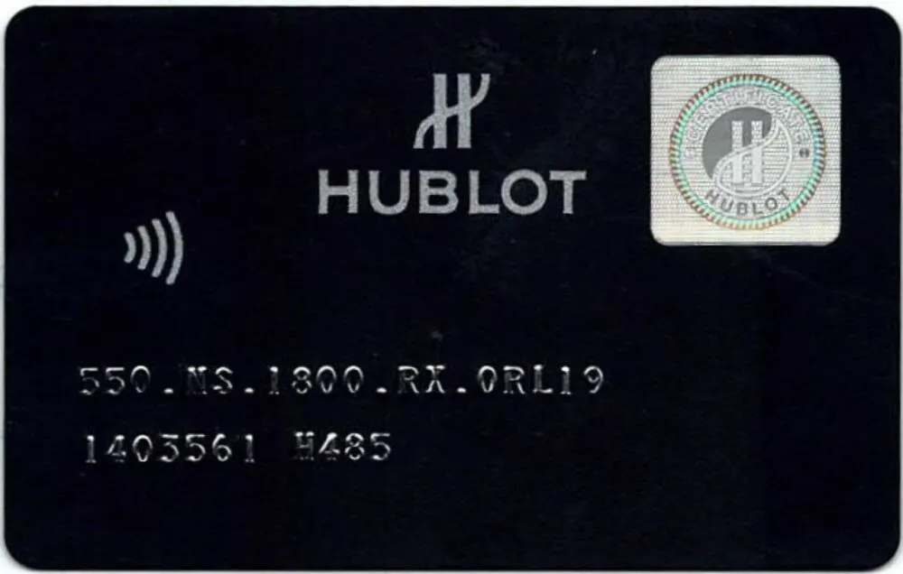 Hublot Classic Fusion 45, 42, 38, 33  550.NS.1800.RX.ORL19 40mm Titanium Black 5