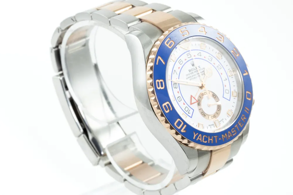 Rolex Yacht-Master II 116681 44mm Rose gold and Stainless steel White 6