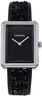 Chanel Boy-Friend H4884 Stainless steel Black