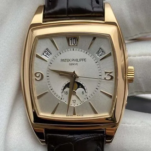 Patek Philippe Gondolo 5135R 51mm Rose gold Silver