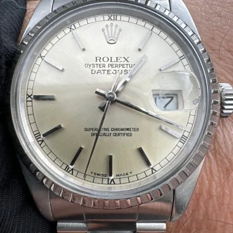 Rolex Datejust 36 16030 36mm Stainless steel Silver