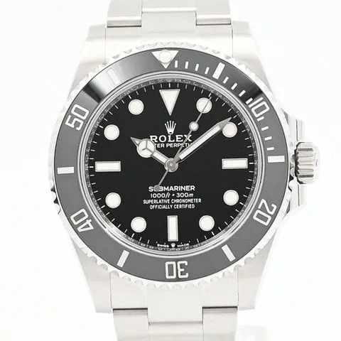 Rolex Submariner 124060 41mm Stainless steel Black