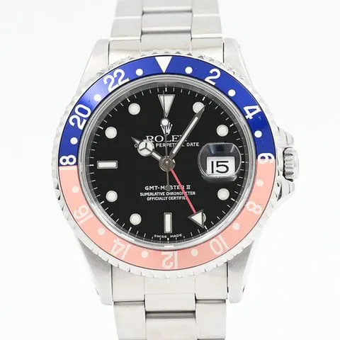 Rolex GMT-Master II 16710 40mm Stainless steel Black