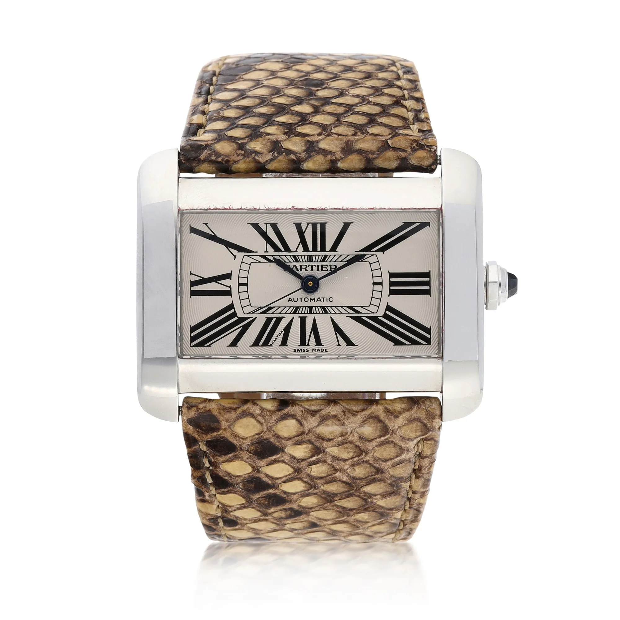 Cartier Tank Divan 2612 38mm Stainless steel Silver