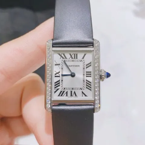 Cartier Tank Must W4TA0016 29.5mm Stainless steel Silver