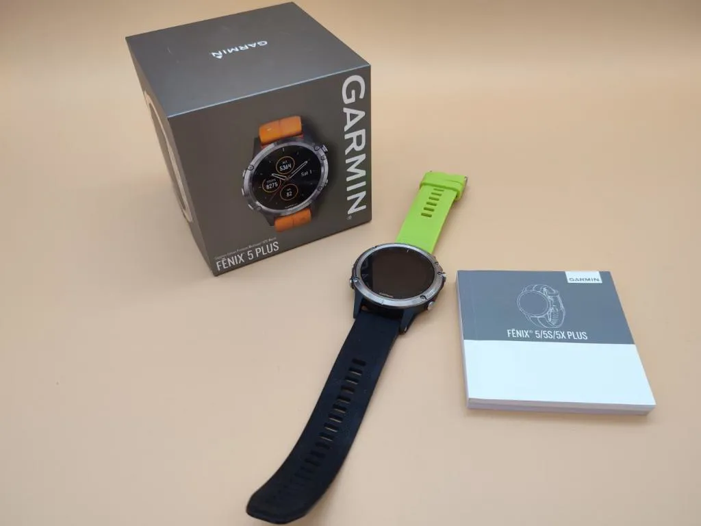 Garmin Fenix 5 Plus Titanium Black