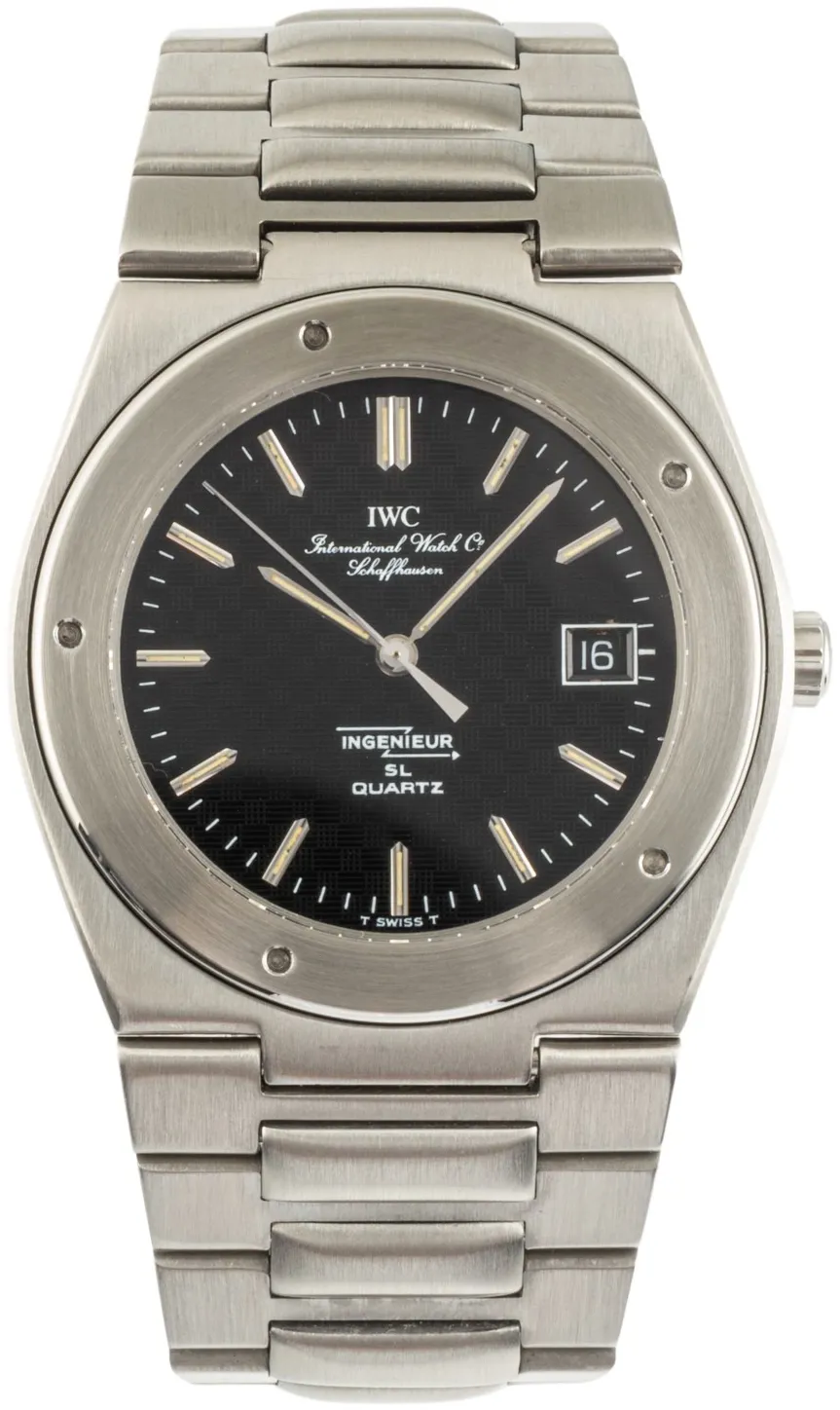 IWC Ingenieur 3303 39mm Steel Black