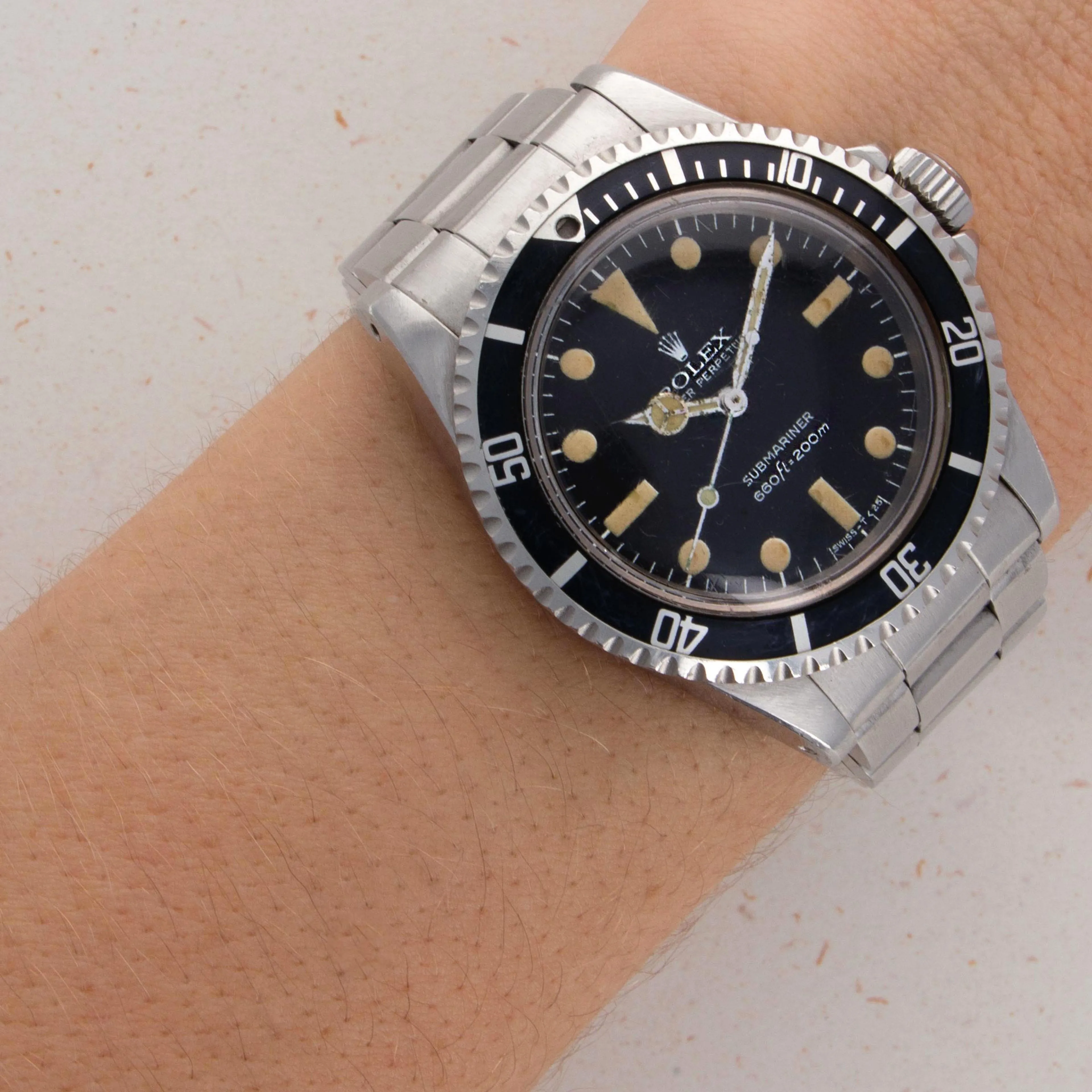 Rolex Submariner 5513 40mm Stainless steel Black 1