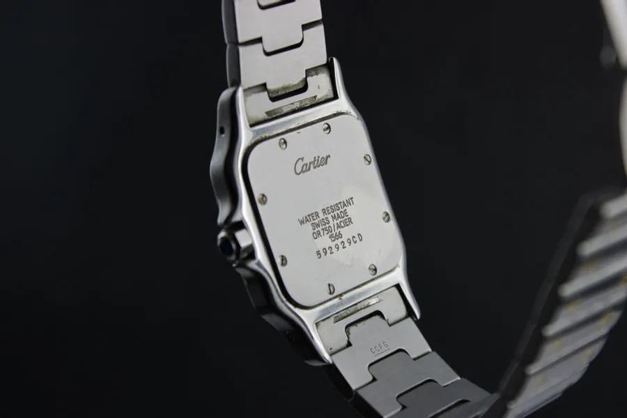 Cartier Santos Galbée 1566 29mm Stainless steel Cream 5