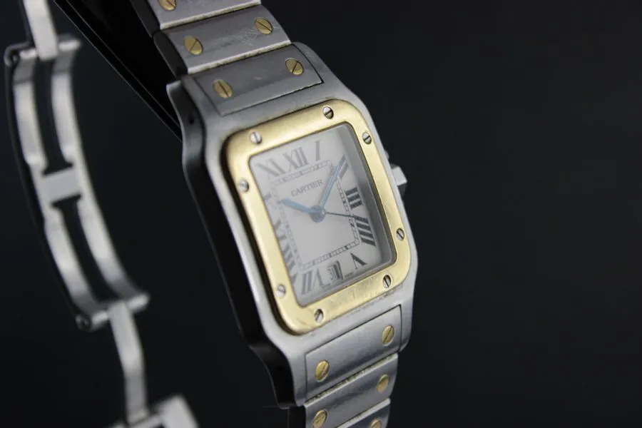 Cartier Santos Galbée 1566 29mm Stainless steel Cream 3