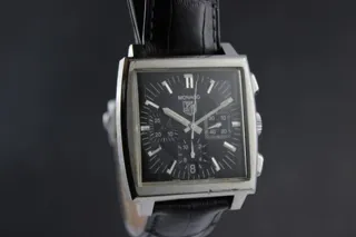 TAG Heuer Monaco CW2111-0 Stainless steel Black