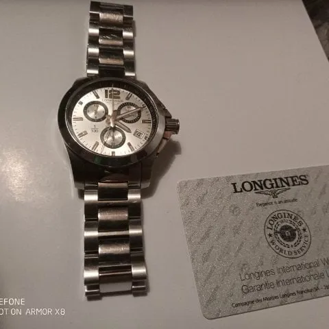 Longines Conquest L3.700.4.78.6 41mm Steel Silver