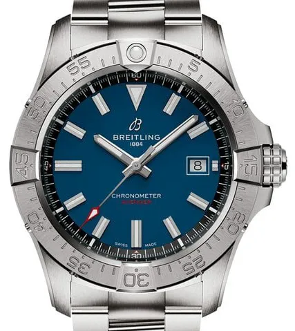 Breitling Avenger A17328101C1A1 42mm Stainless steel Blue