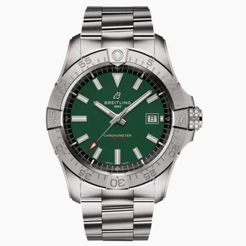 Breitling Avenger A17328101L1A1 42mm Stainless steel Green