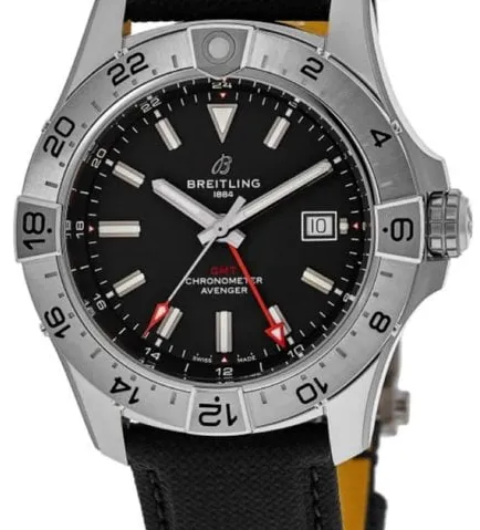 Breitling Avenger A32320101B1X1 44mm Stainless steel Black