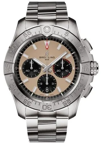 Breitling Avenger AB0147101A1A1 44mm Stainless steel Beige